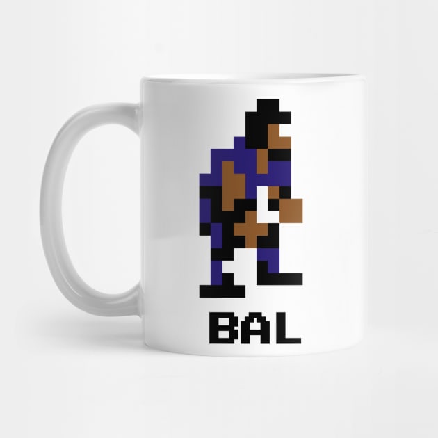 8-Bit Linebacker - Baltimore by The Pixel League